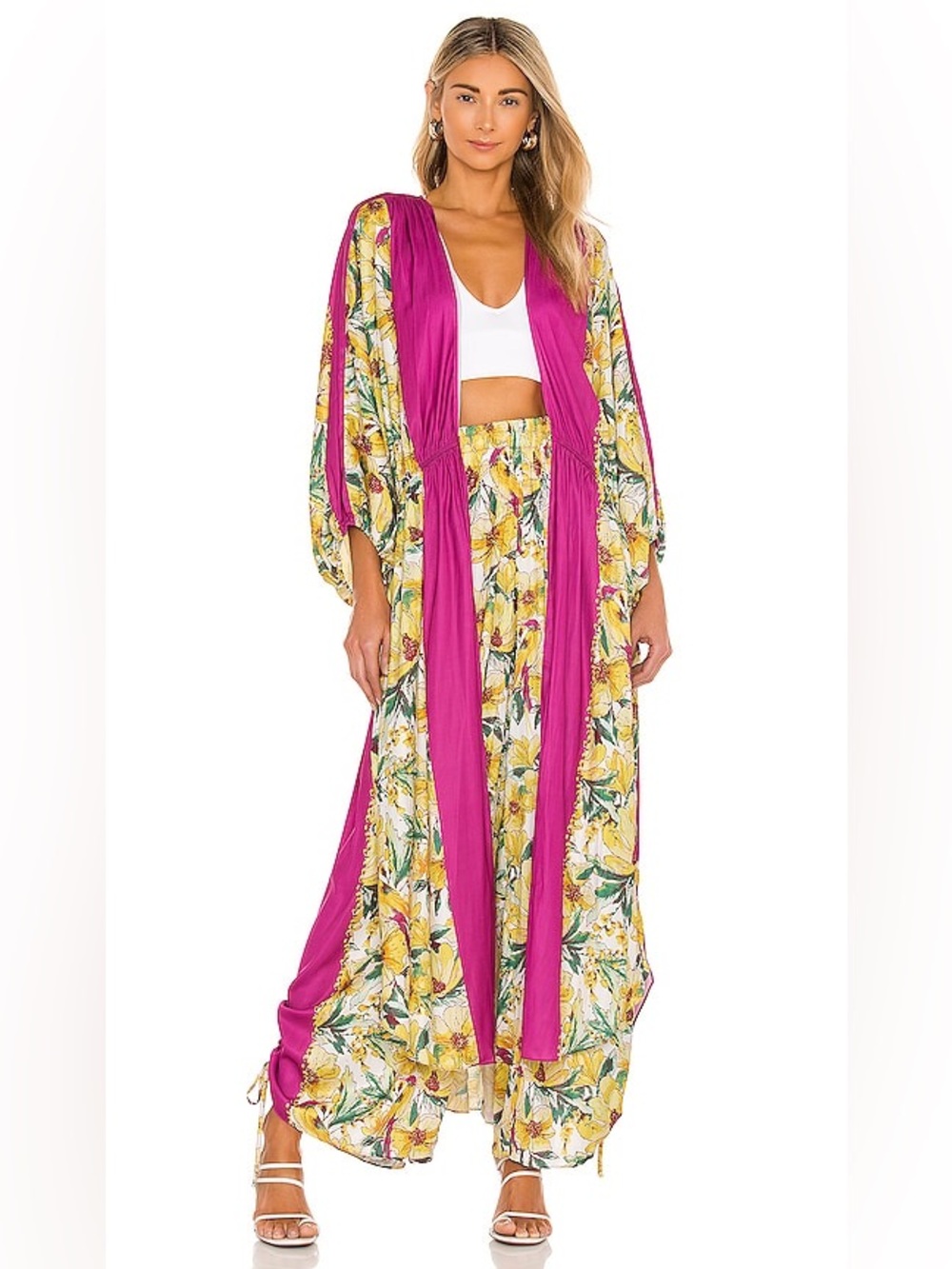Free People In Bloom Kimono And Pants